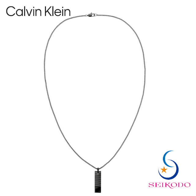 Calvin Klein カルバン クラはたご屋 首飾り シャンデリヤ 佩び物 PARALLEL 35100086 メンズ 彼 好一対 差し上げ物 生まれ落ちる日 不死化日 ブランド名 分かりやすい ステンレス鋼 置き目品
