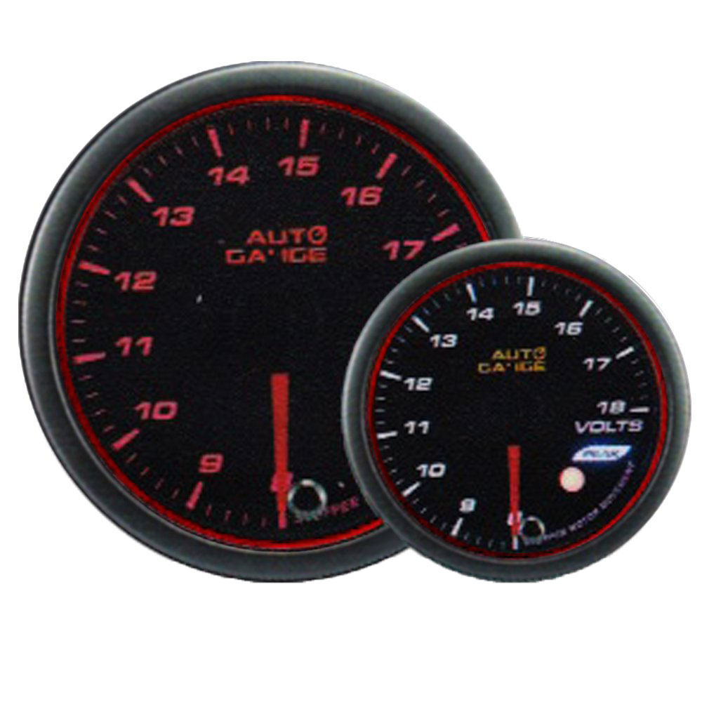 オートゲージ 電圧計 60f 追加メーター 日本製 モーター エンジェルリング スモークレンズ ホワイト アンバーled ピークホールド機能付 メーター Led Autogauge 60mm ドレスアップ 車 改造 送料無料 548vo60 印象のデザイン