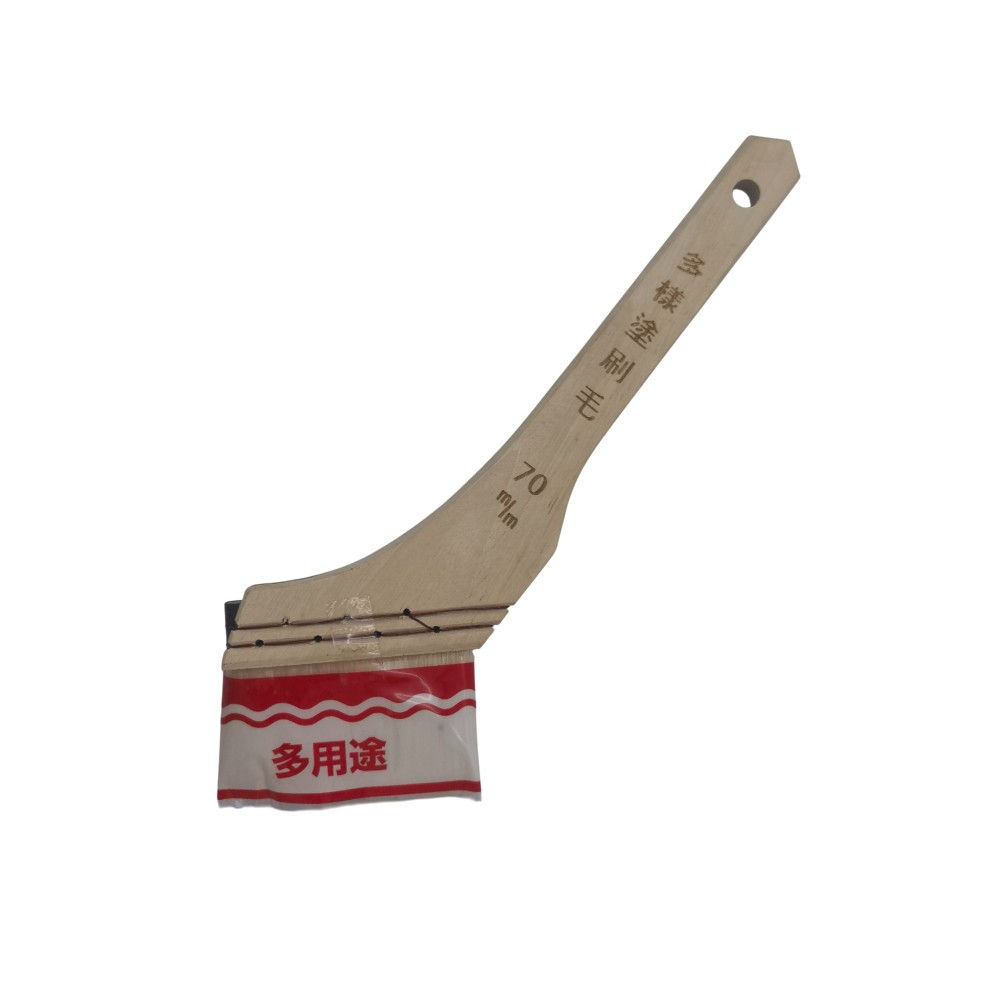 【最大限度10％OFF引き換え証あり】【300本入】多役立つことﾊｹ 70粍 塗り付ける 絵の具 ハケ 12入/箱x25