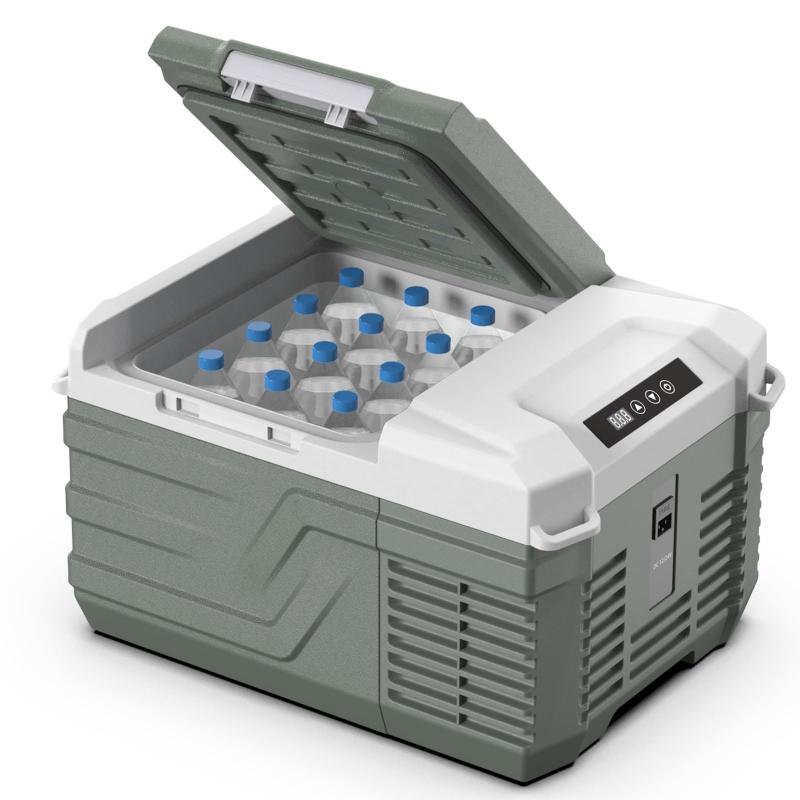 Sumeriy 車載冷蔵庫 22L バッテリー付き Amazon.co.jp: Sumeriy 車載冷蔵庫 22L バッテリー付き -20℃～20℃ 急速