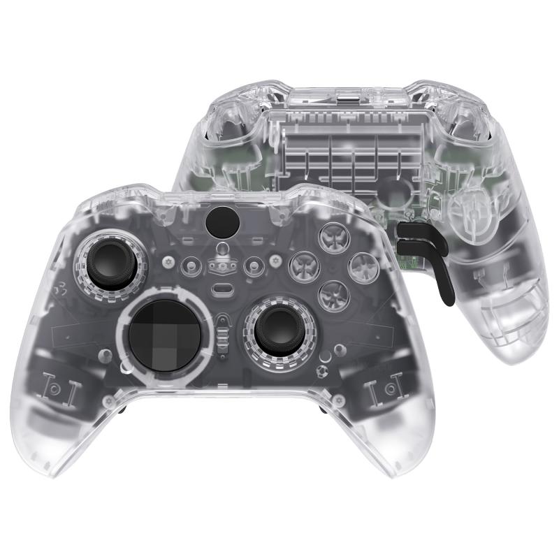 Xbox e Elite Series 2 コントローラー用 フルセットシェル＆ボタン（モデル対応）、Elite Series 2 Core コントローラーに対応用フェイスシェル、背面シェル、フルセットボタン付き