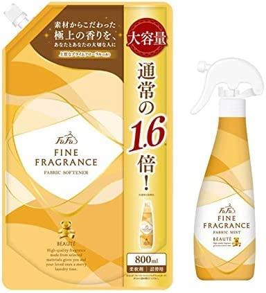 まとめ買いファーファファインフレグランス 延性のある剤 ボーテ 大電気容量 詰替 800ml の1.6倍 \u0026amp; ファブリックミスト ボーテ 本体 300ml 仕掛ける 8個仕掛ける御前上等なプライムフローラル