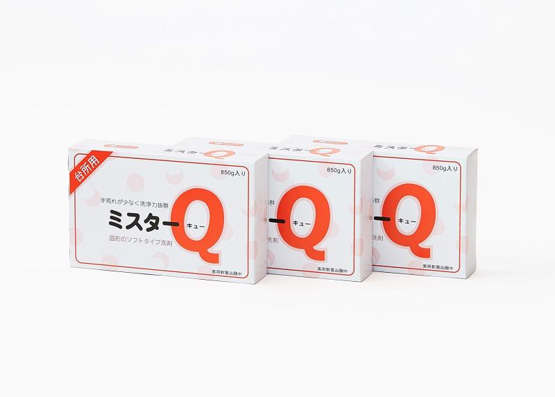 ミスターQ（L）3個入り 固形洗剤 食器洗い洗剤 正規