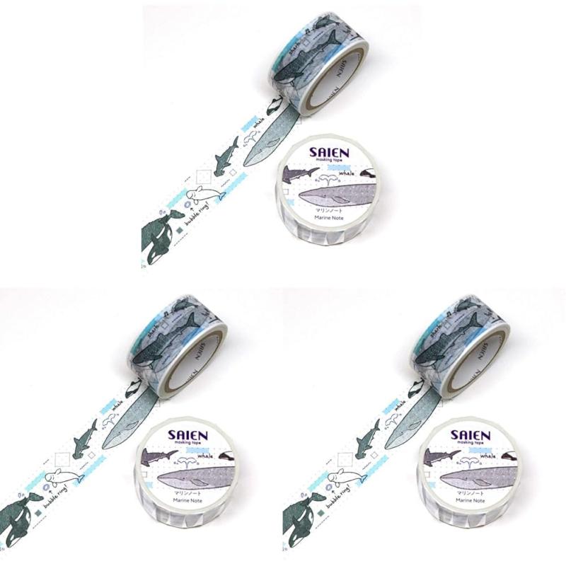 楽天市場】ナミナミ マスキングテープ 型抜き 日本製 15mm×5m