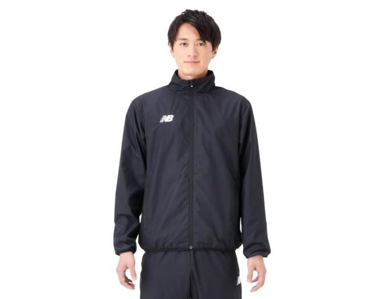new balance(ニュー平衡にする) サッカーウィンドアップ (JF9421) ウィンブレ ティーシャツ 防風メンズ BK(ブラック)-NV(ネイビー)