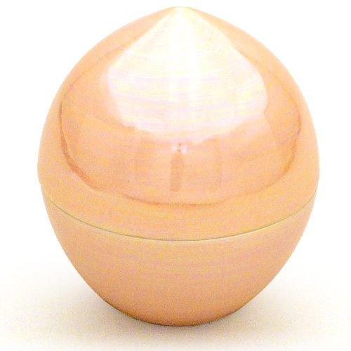 仏壇屋 滝田商店 ミニ骨壷 虹珠(にじだま) 桜 (高さ6cm×直径5.3cm)分骨つぼ・骨壺・遺骨入れ手元供養滝田商店発行 証明書付