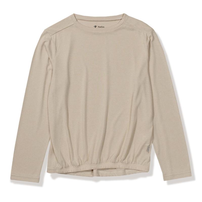 Foxfire(フォックスファイヤー) Tシャツ8215371防虫スコーロンＳＣメランジコクーンクルーレディース
