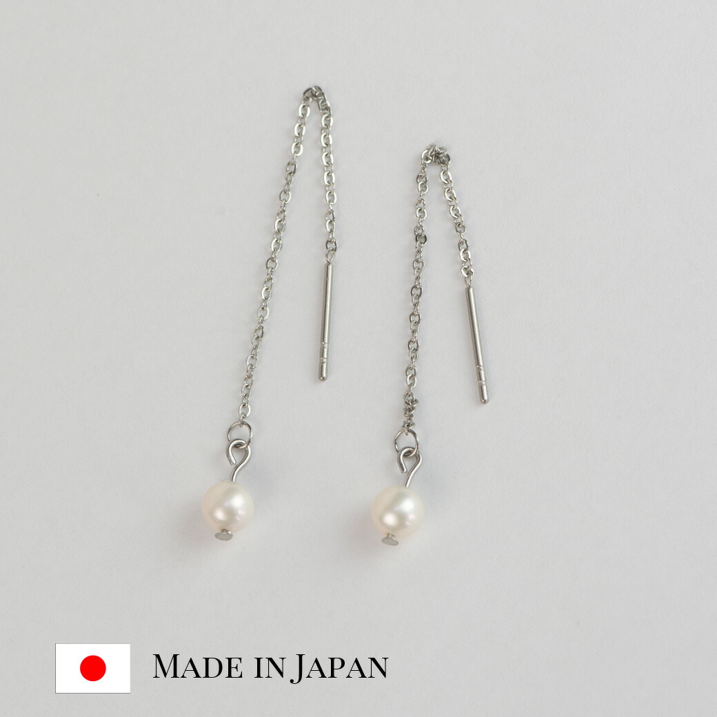 【SALE／20%OFF】アコヤ真珠アメリカンピアス　オーダーメイド　真珠ピアス パールピアス 真珠 ピアス パール ピアス ステンレス 金アレ 6月 誕生石 シルバー アコヤ真珠 あこや真珠 オパール SV 金属アレルギー 肌に優しい アメリカンピアス シンプル セカンドピアス