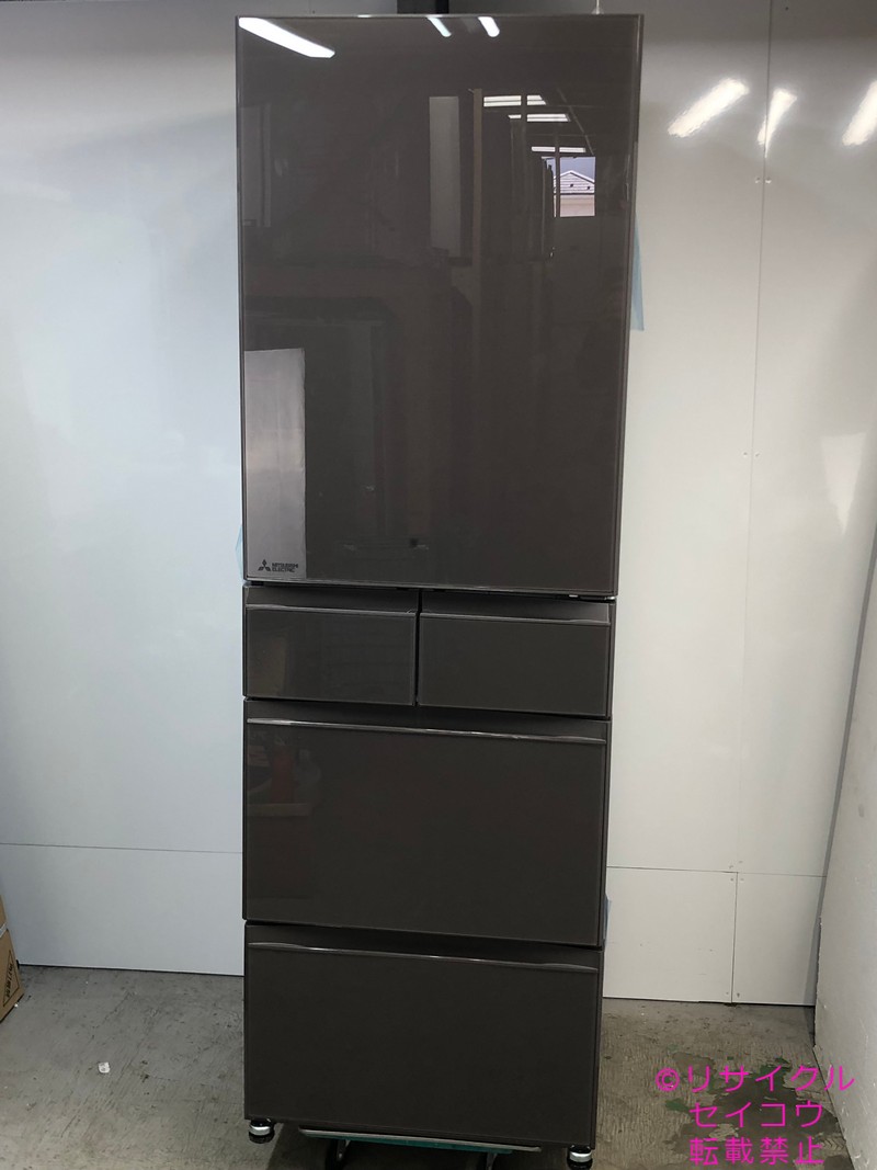 【中古】2025年式 三菱電機 MITSUBISHI 451L 5部屋の入り口電気冷蔵庫 MR-MD45M-H 地方制限事項貨物輸送・築き上げる無料