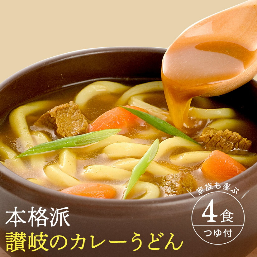 カレーうどん 讃岐うどん 250g　2袋 カレースープ付 お試し カレー 楽天限定販売