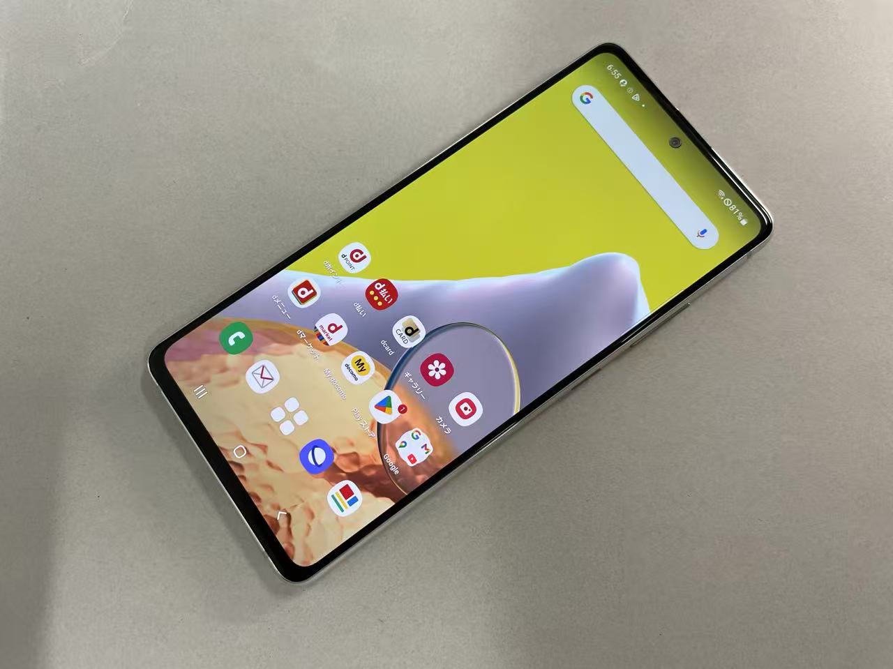 セイ可動性★【中古B序列付ける】 SIM無償性 docomo Galaxy A51 5G SC-54A 白いこと