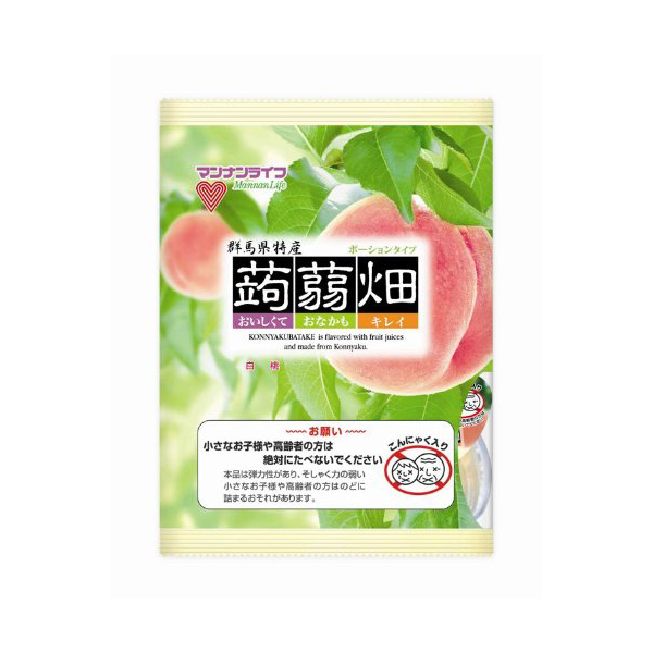 マンナンライフ 蒟蒻原野白桃食味 300g 1詰める25g 12個 12パック Kt Hotjobsafrica Org