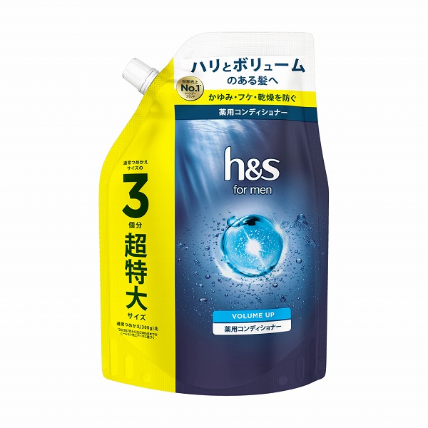 【医薬部外品】h&s for men ボリュームアップコンディショナー超特大サイズ 900g×6個セット 7,228円