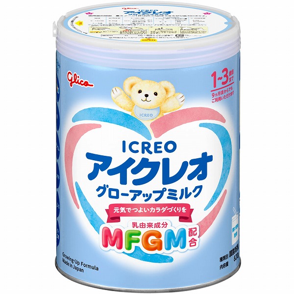 アイクレオ グローアップミルク 820g×8缶入り(1ケース)