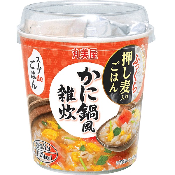 丸美屋 スープdeごはんかに鍋風雑炊 69g&times;48個(1ケース6個入り、8ケースセット)｜セイムスオンライン店