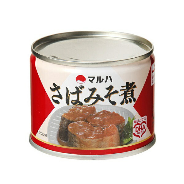 マルハニチロ さばみそ煮　190g×24缶入(1ケース)(AH)