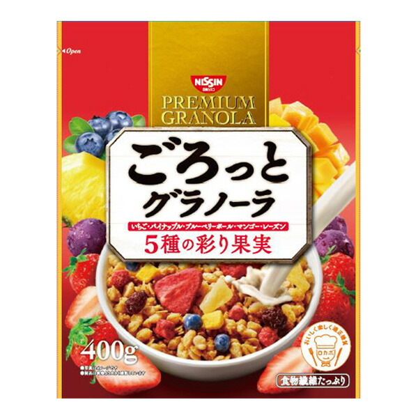 楽天市場 日清シスコ ごろっとグラノーラ5種の彩り果実 400g 6個入り 1ケース Sb セイムスネットショップ 楽天市場 日清シスコ ごろっとグラノーラ5種の彩り果実 400g 6個入り 1ケース Sb セイムスネットショップ