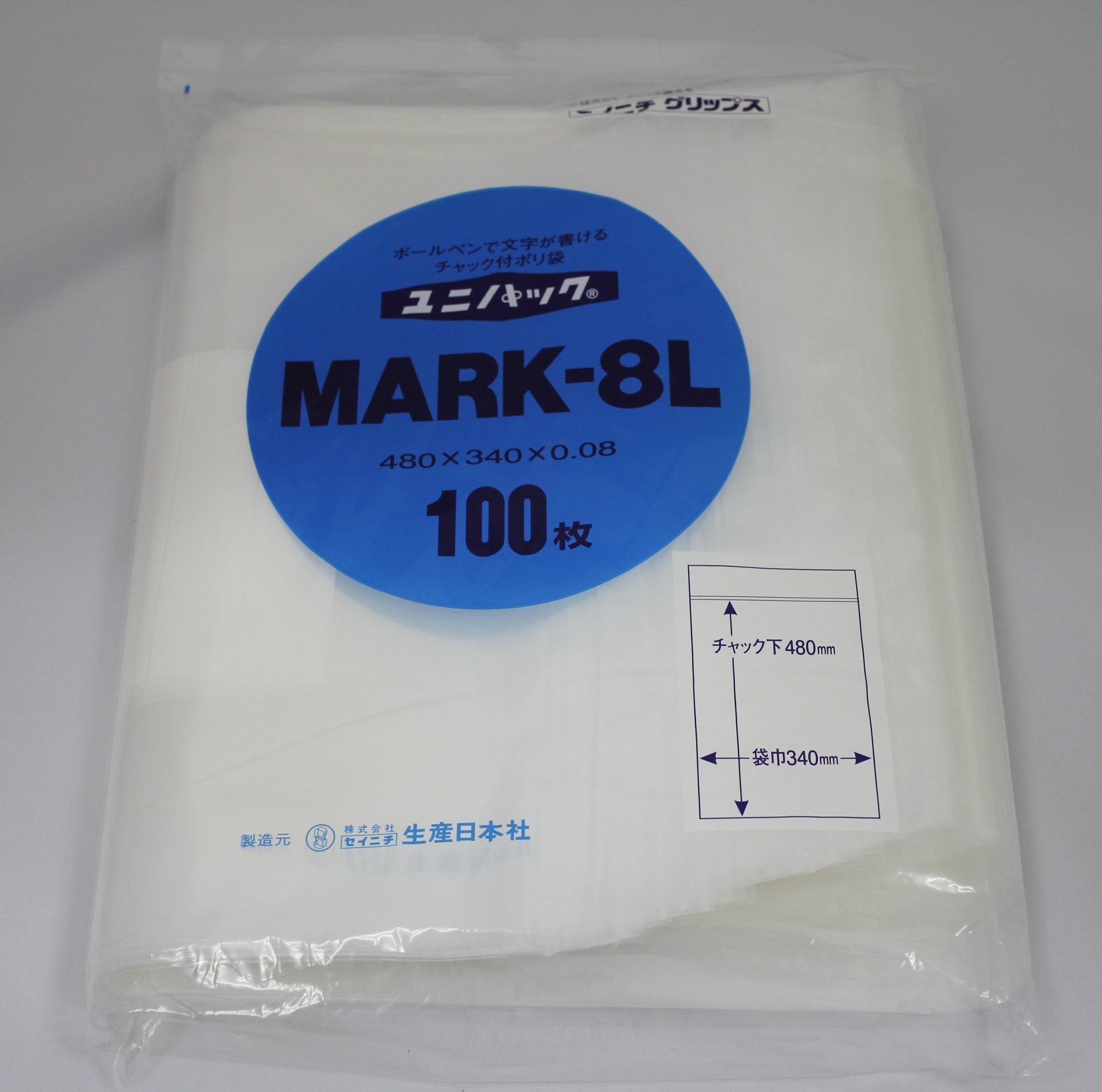 78%OFF!】 ユニパックＭＡＲＫ−８Ｊ ３４０×２４０×０．０８