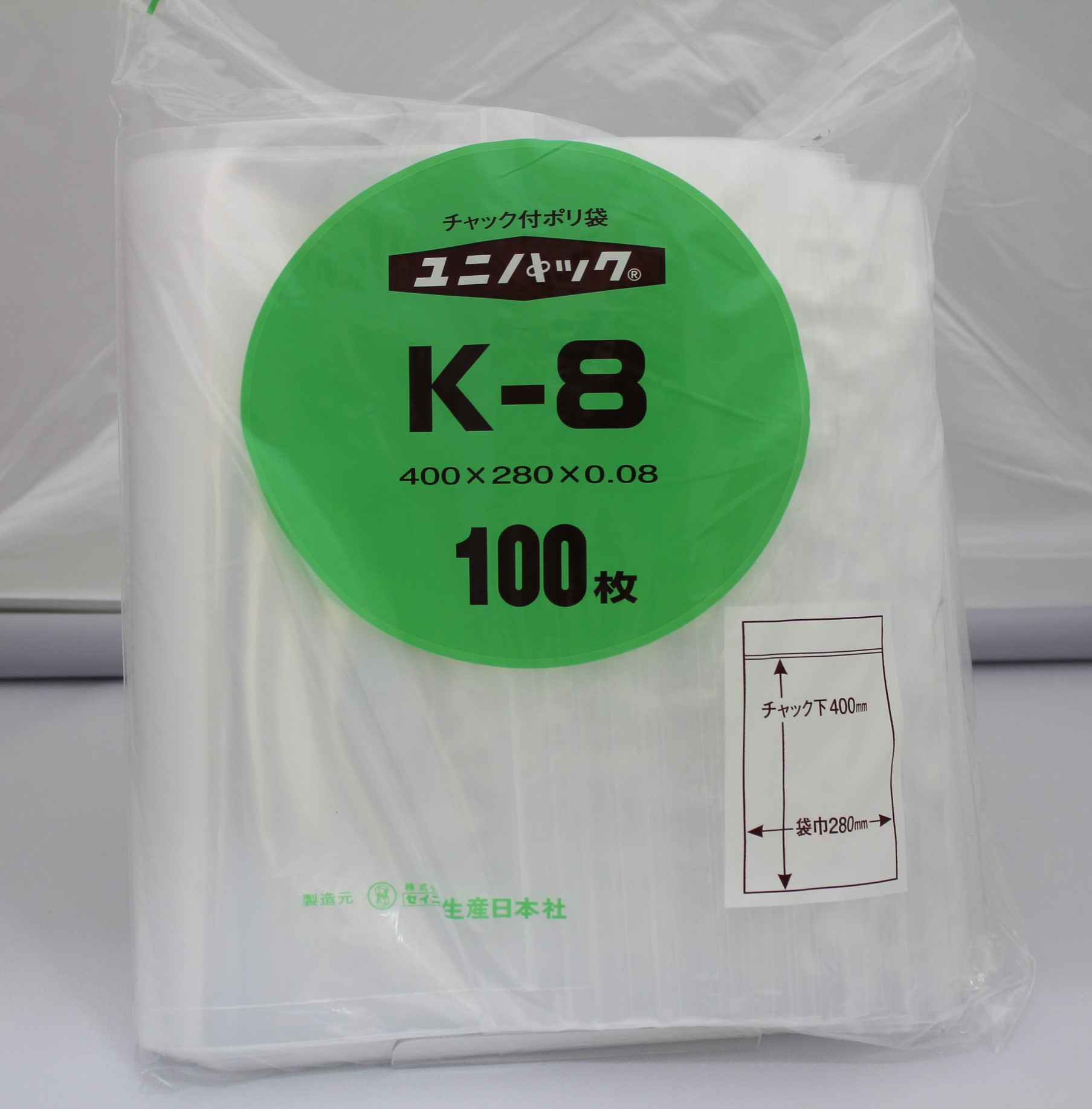 殿堂 ユニパック GPK-4 0.04×280×400mm 1,000枚入り m.green.net.tw