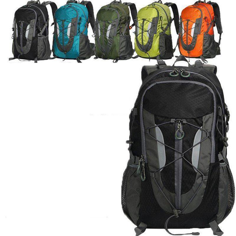 登山リュック リュックサック メンズ レディース トレッキング 大容量 バックパック リュック 軽量 登山 防災 30L 30-40L ザック 黒 30リットル 防水