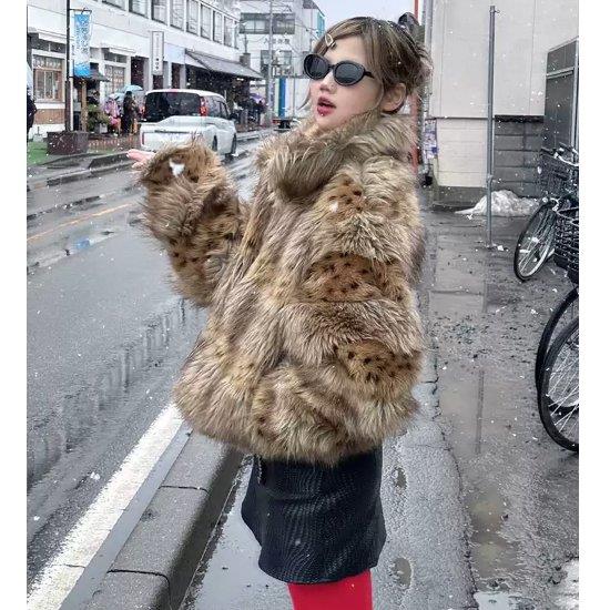 晴れ晴れしい 襟付 厚地の外套大きさ 体型覆いかぶせる アウター 向こう正面ファスナー チェスターコート レディース流行り物 毛革厚地の外套