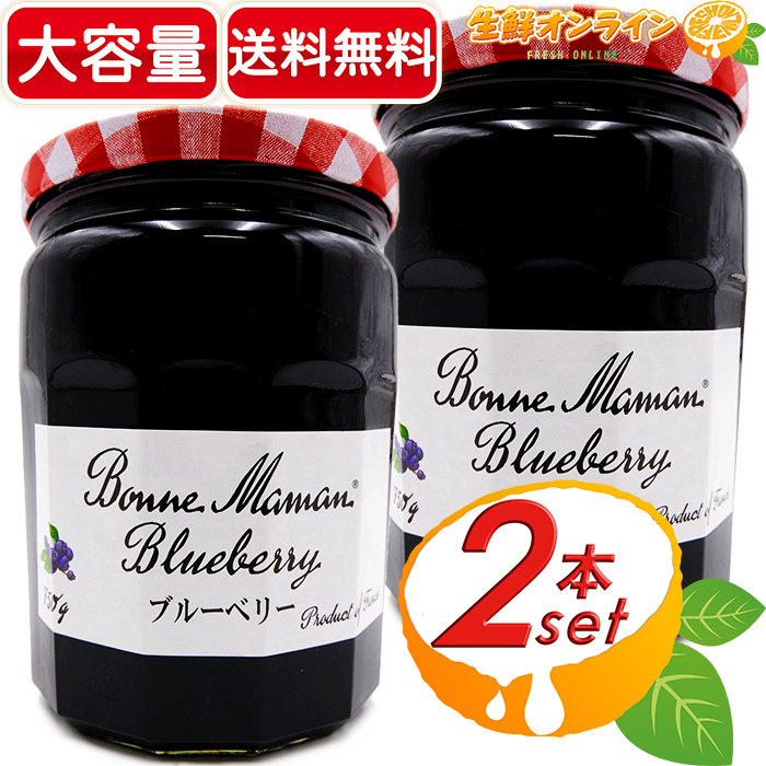 日本全国 送料無料 ボンヌママン ブルーベリージャム 750g×3個 エスビー食品公式