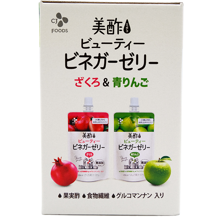 楽天市場 130ml パックセット 美酢 ミチョ Cj Foods ビューティー ビネガーゼリー 1箱 ざくろ 青りんご 各5パック入り 大容量 ゼリー飲料 Cj Foods Cjジャパン Costco コストコ 送料無料 生鮮オンライン Fresh Online