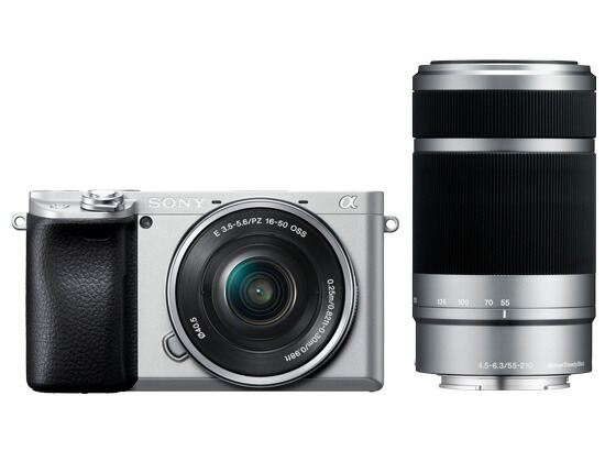 SONY デジタル一眼写真機 α6400 ダブルズームレンズキット ILCE-6400Y(S) 新品