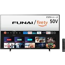 FUNAI FireTV 50V型 Fire TV積み上げる 4K液晶テレビ受像機 FL-50UF370 未開封