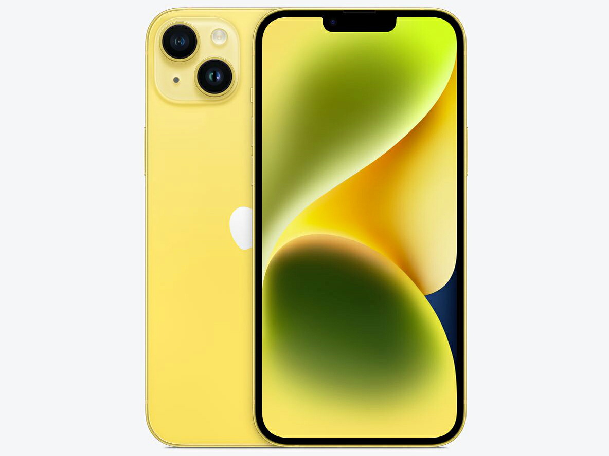 アップル iPhone14 Plus 128GB SIM無償性 [黄み] 新品未開封