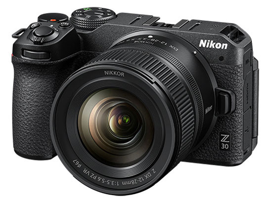 Nikon Z 30 12-28 PZ VR 水晶体一揃いの道具 新品