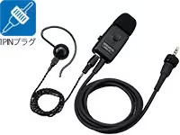 EMC-16 イヤホン付きクリップマイクロホン KENWOOD
