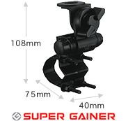 K550L 第一電波(DIAMOND ANTENNA) モービル用パイプ・ルーフレール基台(可倒式)