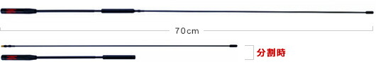 【SRH770S】第一電波工業(Diamond Antenna) ハンディロングアンテナ 144/430MHz