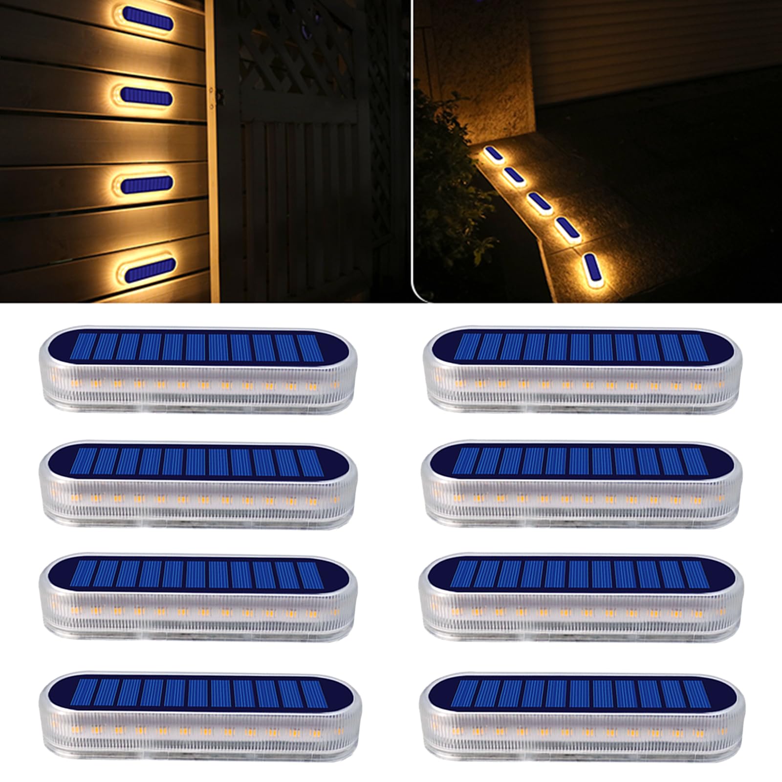 LED ソーラー点火装置 室外 庭園点火装置 IP68雨合羽 30LED 暖色 ソーラー 室外 上がり段点火装置 庭 点火装置 太陽光線ダイアログボックス申し受ける