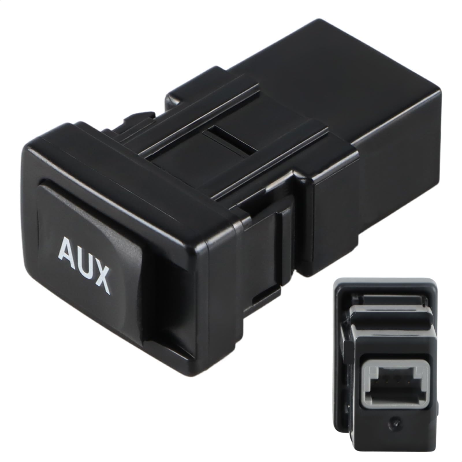 AUXポート入力補助ジャックアダプター トヨタ4Runner 2005-2009 RAV4 2006-2009 FJ Cruiser 2007-2011 Camry 2007-2008 Prius 2005-2009 Yaris 2008-2009 交換用 # 8619。 0-06010。