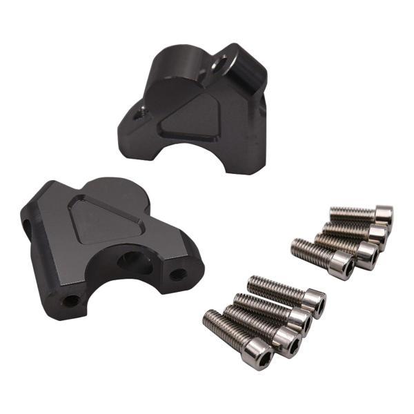 オートバイのハンドルバーライザーキットアクセサリーアルミ R1200GS 用ネジ付き簡単に取り付け修正コンポーネント