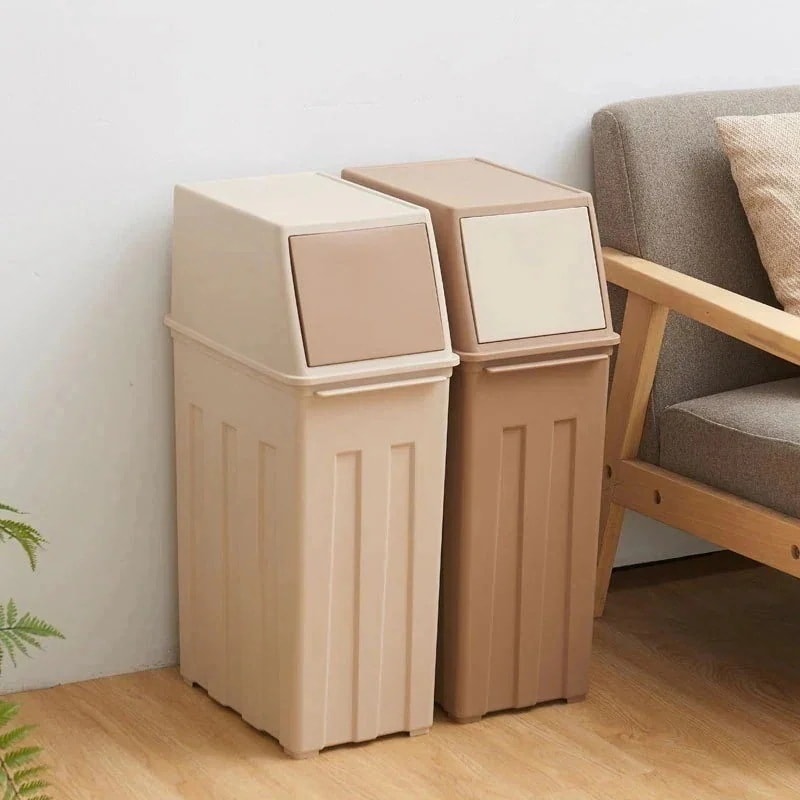 ごみ箱 ゴミ箱 大容量 フロントオープン 30L 蓋付き キッチン 屋外 オフィス ダストボッ|正申R