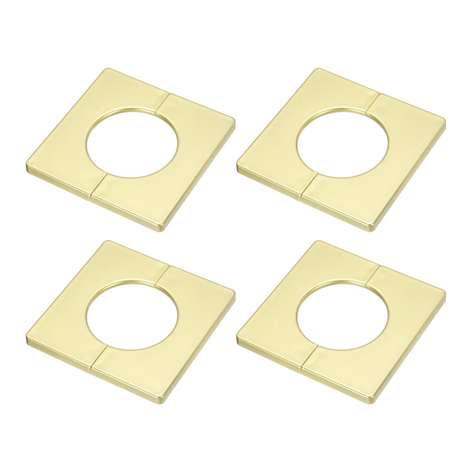 T 4個セット 壁用スプリットフランジ 91mm / 3.6\