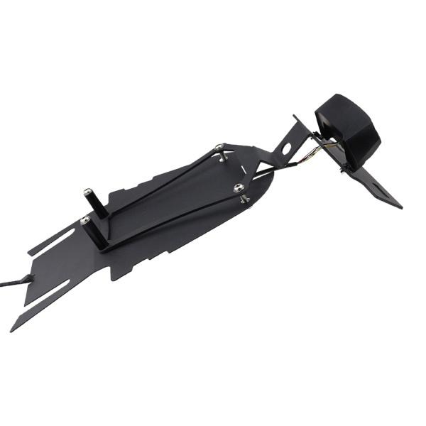 オートバイナンバープレートマウントホルダーLEDライトBlinkerランプヤマハXSR 700 16-20部品Acc|正申R