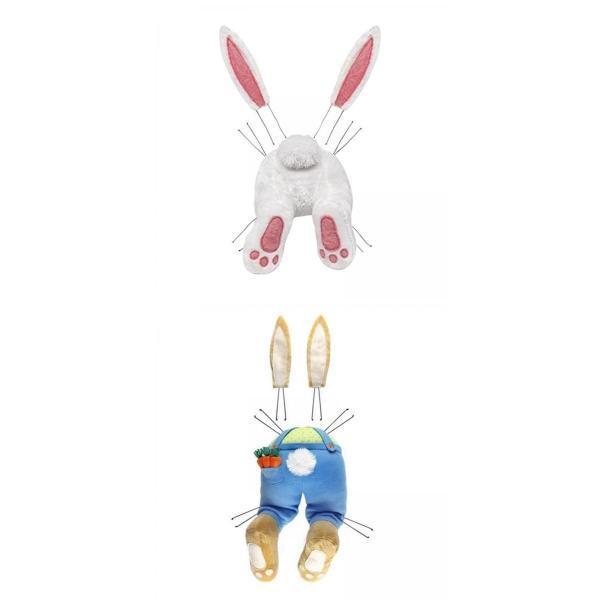イースターリースキット - かわいいウサギの耳のリースをDIY（ピンク）+ イースターリースキット - かわいいウサギの耳のリースをDIY