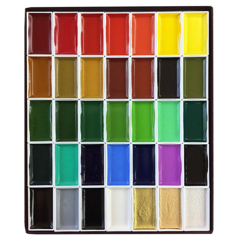 高特性絵の具、35色