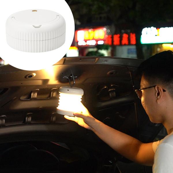 折りたたみ式キャンプランタンハンドクランクUSBLED充電式懐中電灯ランプ停電用ナイトライトパティオ屋外ハイキングホーム|正申R