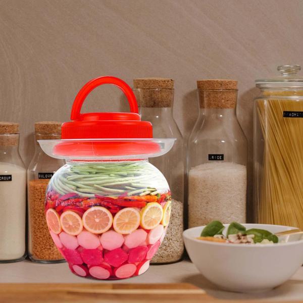 漬け物・キムチ・ザワークラウト・醗酵用キムチジャー 1.5L B型蓋付