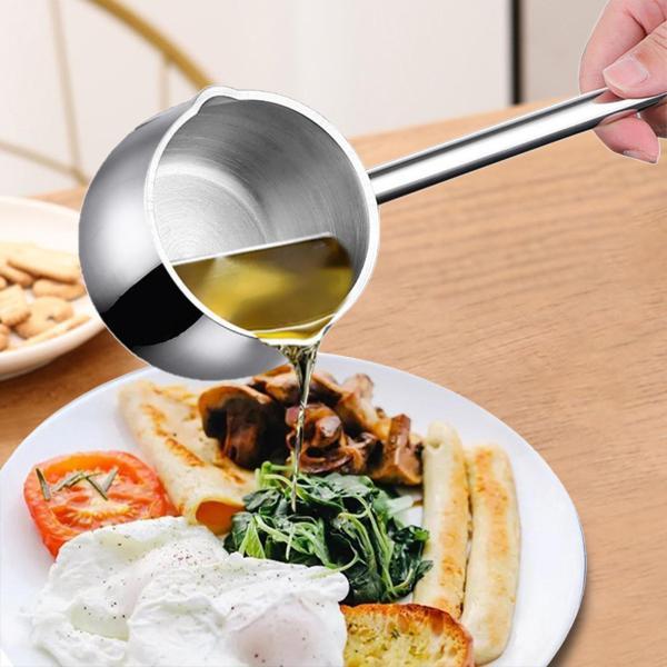 ステンレス鋼鋼ミニ鍋バターウォーマーるつぼ調味料出どころ食麺麭身寄り用