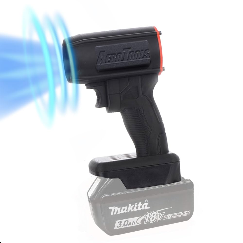 最強洗車ブロワー エアロ物の具 超豪然たる ターボ MAKITA 乾電池相応う 申し受ける式 18V 6Ah 3Ah 小型 ミニ ストームブロワー 軽さ（単品）