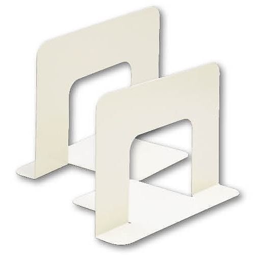 ジャケット冠（まとめ買い）ブックエンド 広広とした 1組 ベージュ2枚 文房具・事務用品-日用品雑貨・文房具・手芸-その他