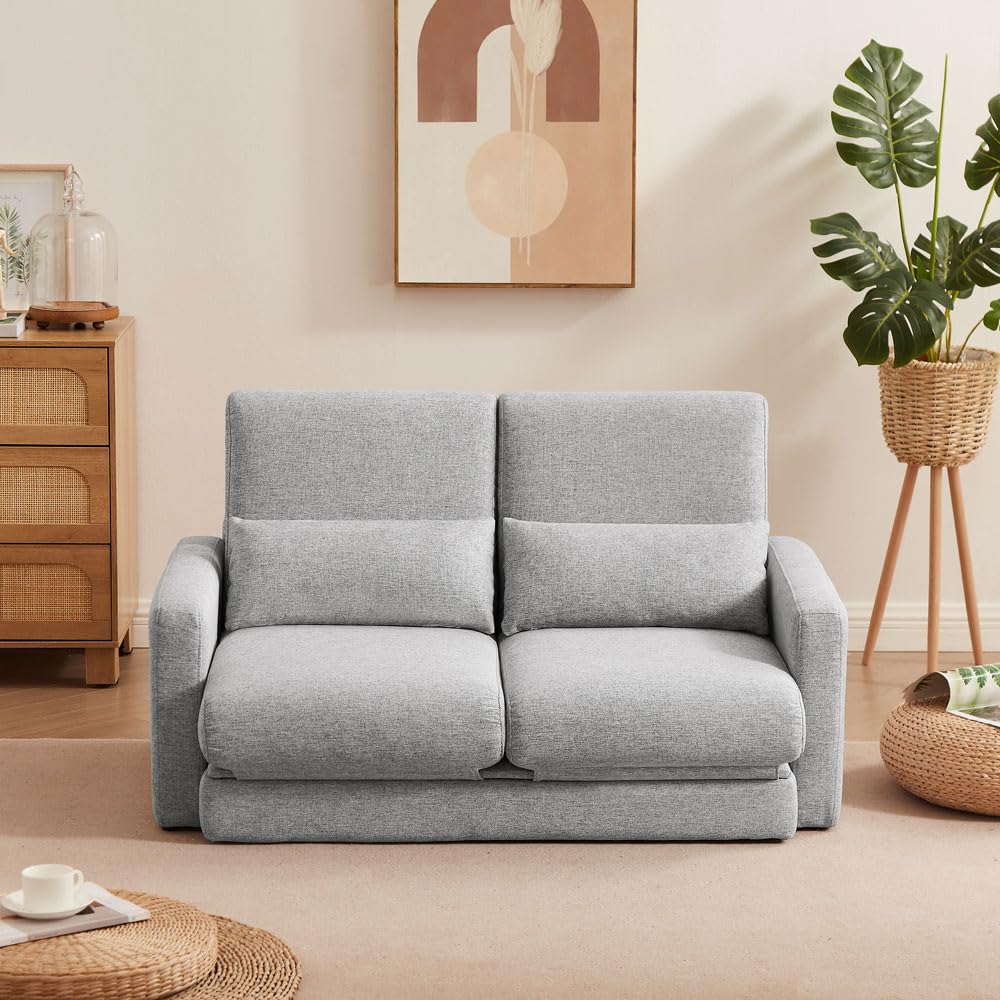 seater sofa ソファ 2人掛け 収納付き ファブリック 両側に肘掛け付き 木脚外し可能 ローソファ コンパクト ひとり暮らし カウチソファー|正申R