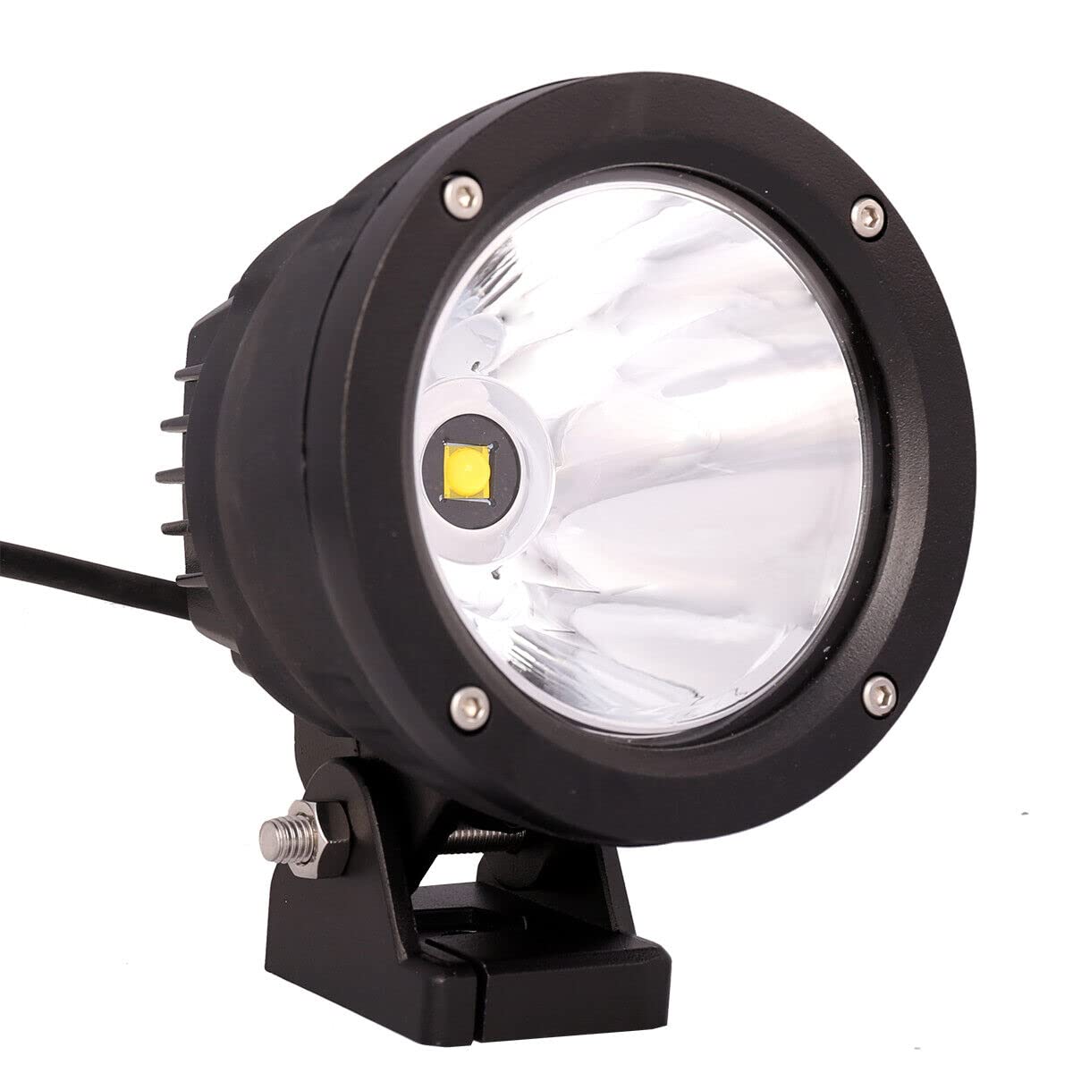 LED 探照燈 投光照明器 25W 丸形 注目の的 フォグランプ 御役目灯 車外灯 響動めき受け答え打つ手品 亜米利加製手当て 乳母車 4WD クロカン車 貨物自動車