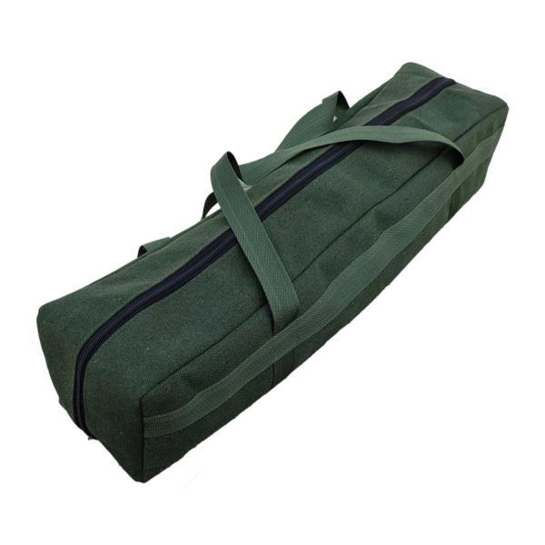 キャンプ用収納バッグ キャンバスハンドバッグ 釣り竿 一脚 テントアクセサリー用 90x20x20cm|正申R